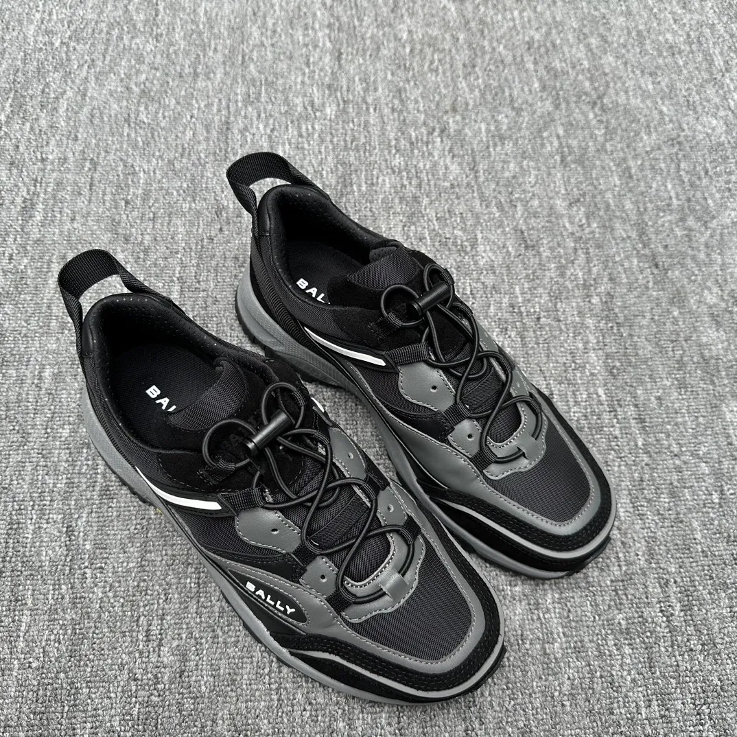 BALLY Мужские кроссовки пэчворк-дизайн