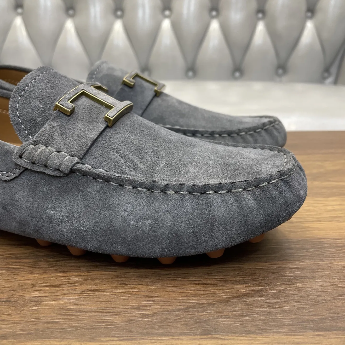 TOD'S Мужские мокасины из коровьей кожи TOD'S Мужские мокасины из коровьей кожи