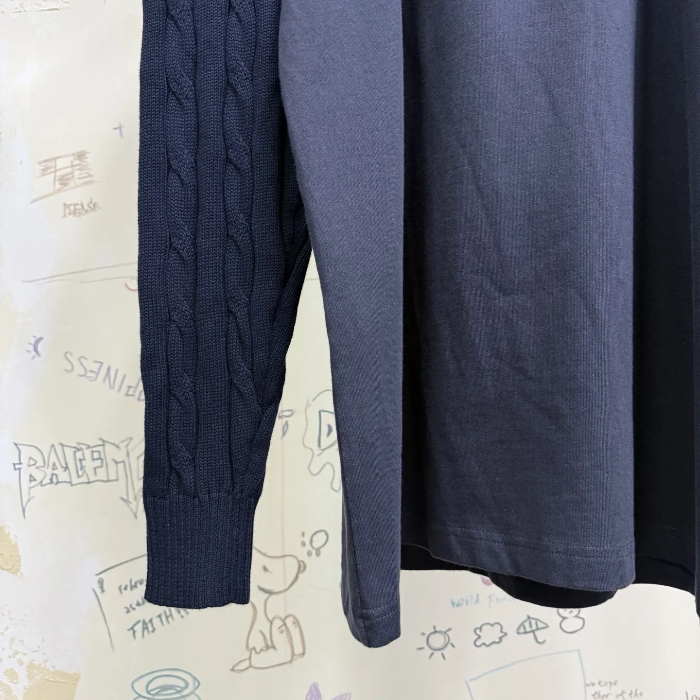 BALENCIAGA Мужской лонгслив BALENCIAGA Мужской лонгслив