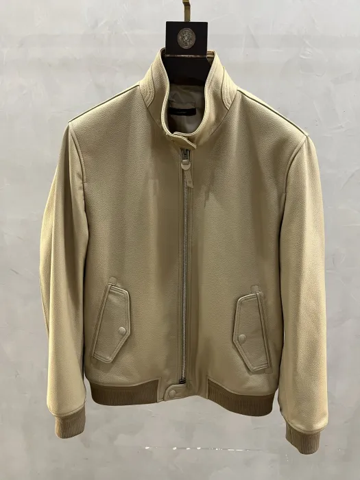 TOM FORD Мужская кожаная куртка