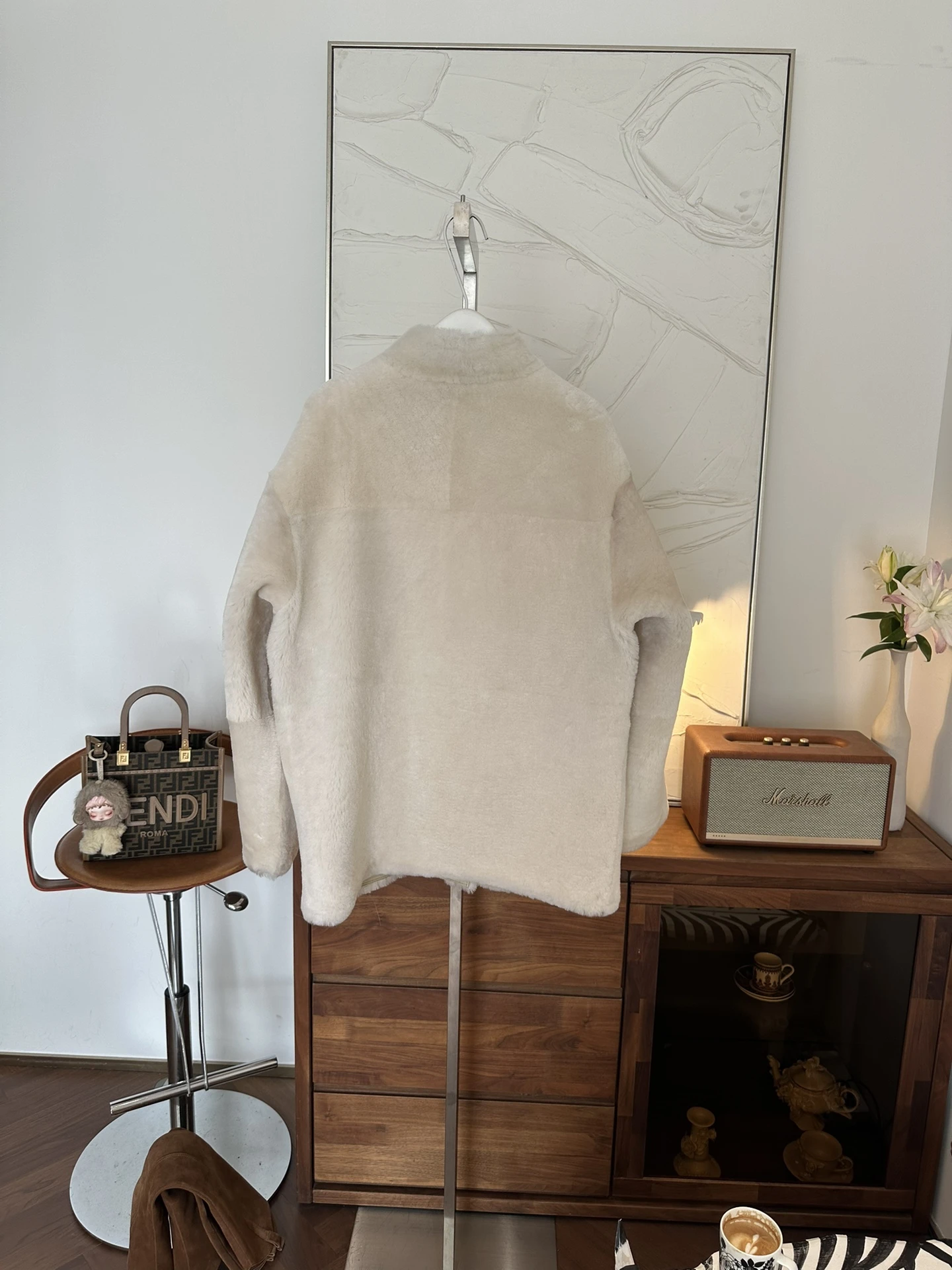 THE ROW Женская шуба из овчины THE ROW Женская шуба из овчины