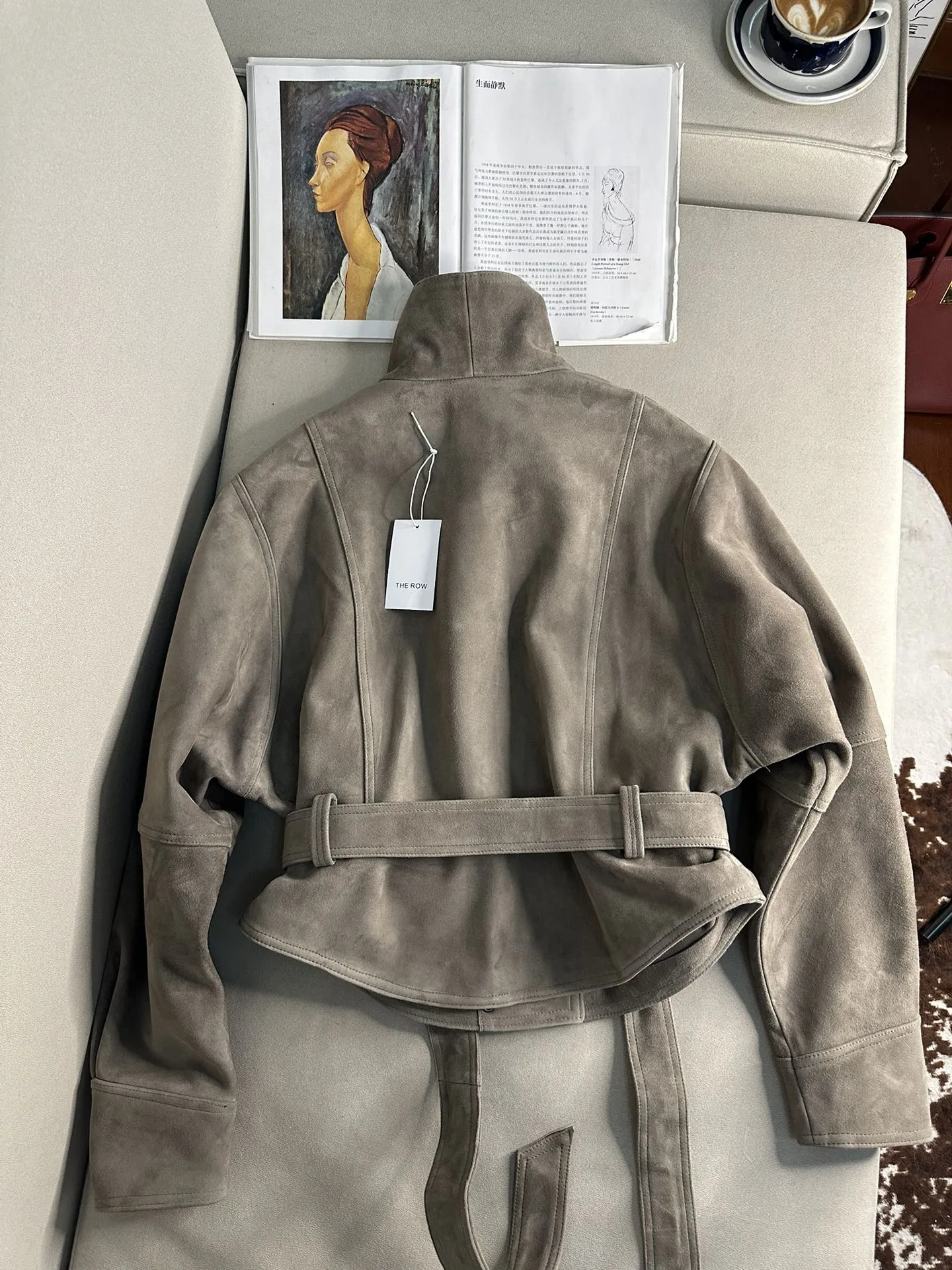 THE ROW Женский жакет из замши