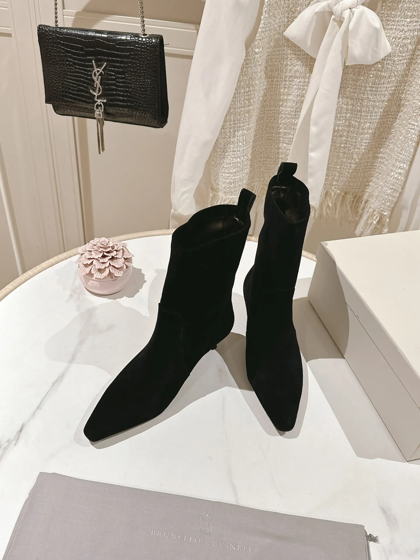 BRUNELLO CUCINELLI Женские сапоги