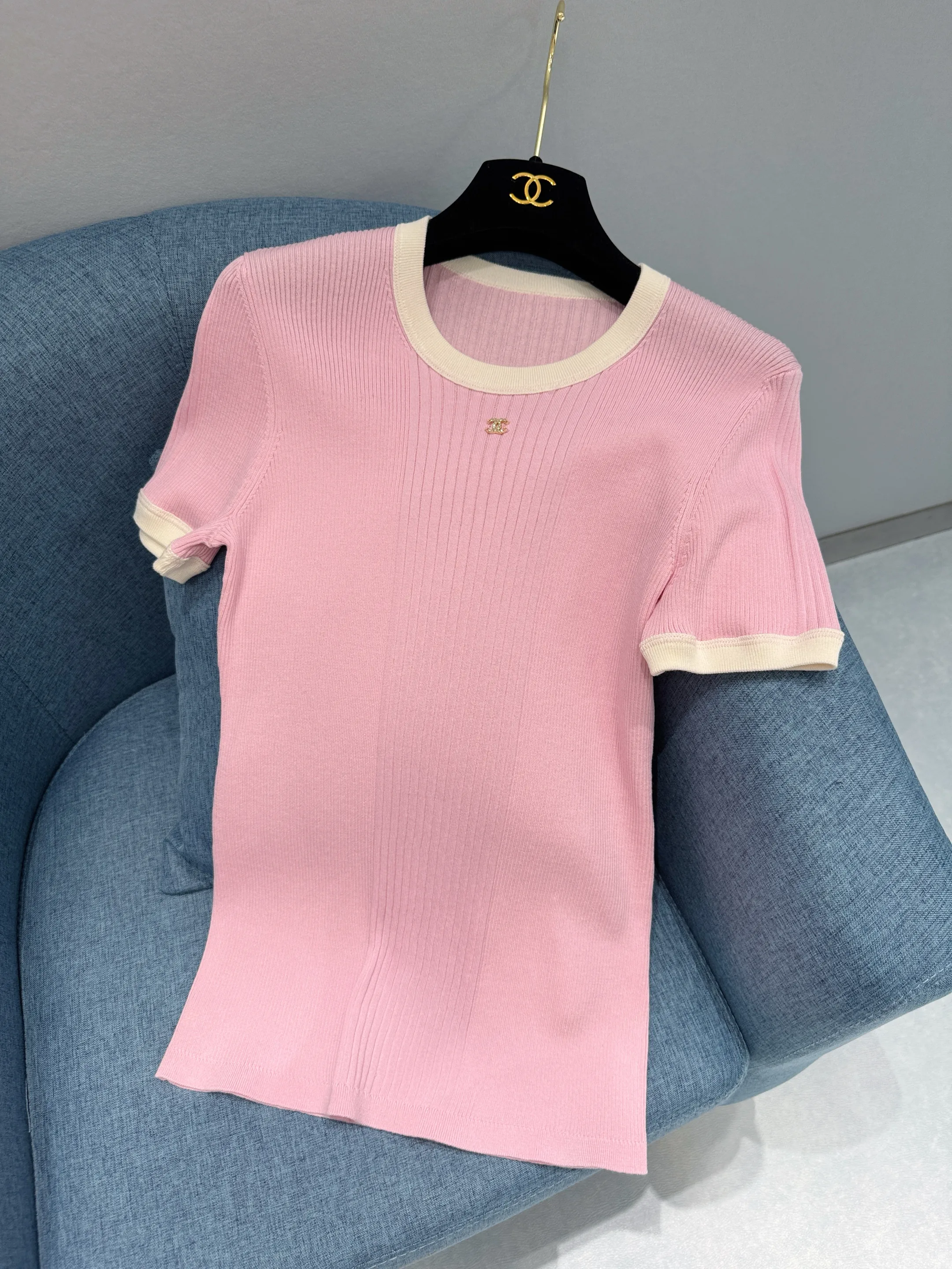 CHANEL Женская футболка хлопок