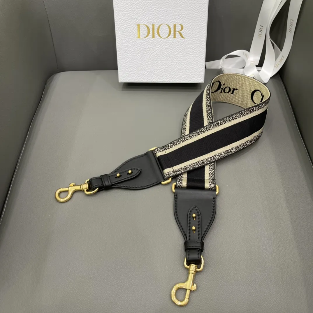 CHRISTIAN DIOR Регулируемый плечевой ремень Oblique CHRISTIAN DIOR Регулируемый плечевой ремень Oblique