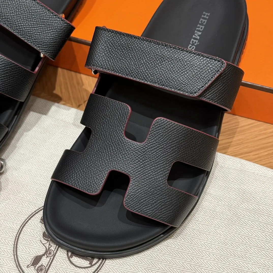 HERMES Женские сандалии Chypre Epsom