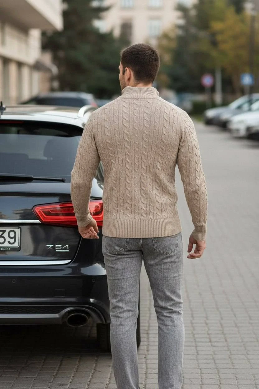 LORO PIANA Мужской джемпер из кашемира 