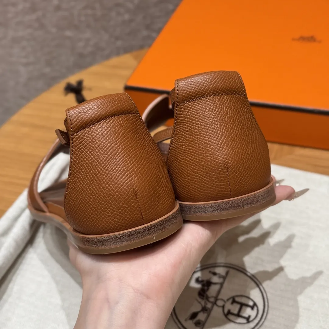 HERMES Женские сандалии Santorini в разных оттенках