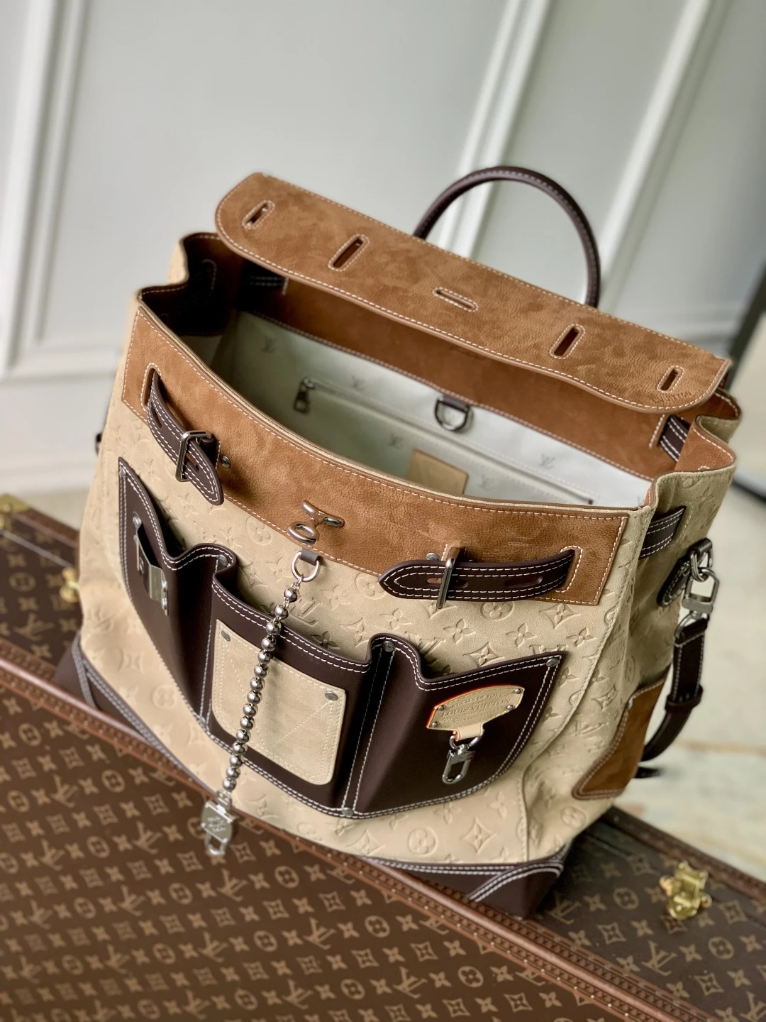 LOUIS VUITTON Мужская сумка Steamer 40 LOUIS VUITTON Мужская сумка Steamer 40