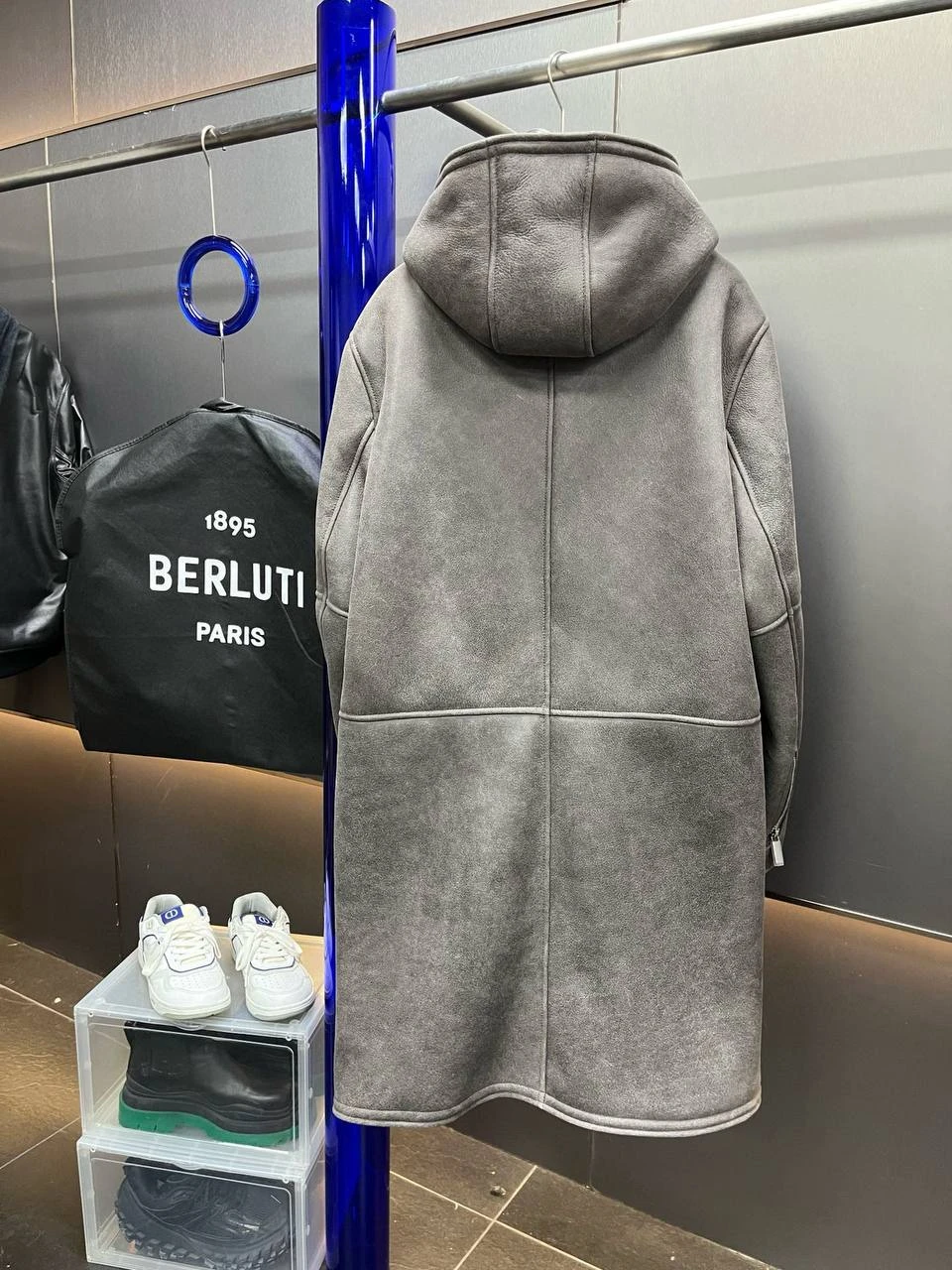 BERLUTI Мужская дублёнка из овчины BERLUTI Мужская дублёнка из овчины