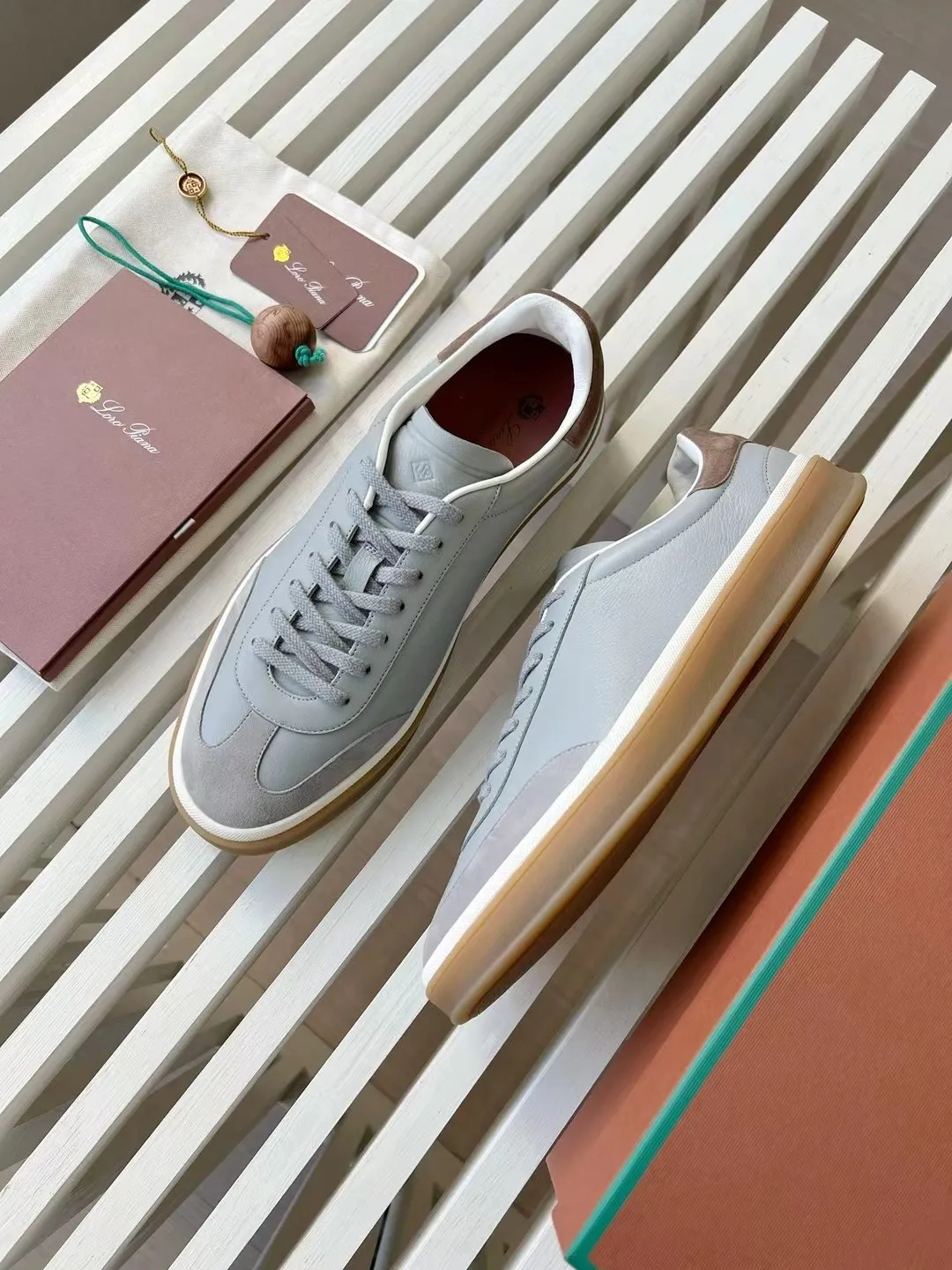 LORO PIANA Мужские кеды Tennis Walk