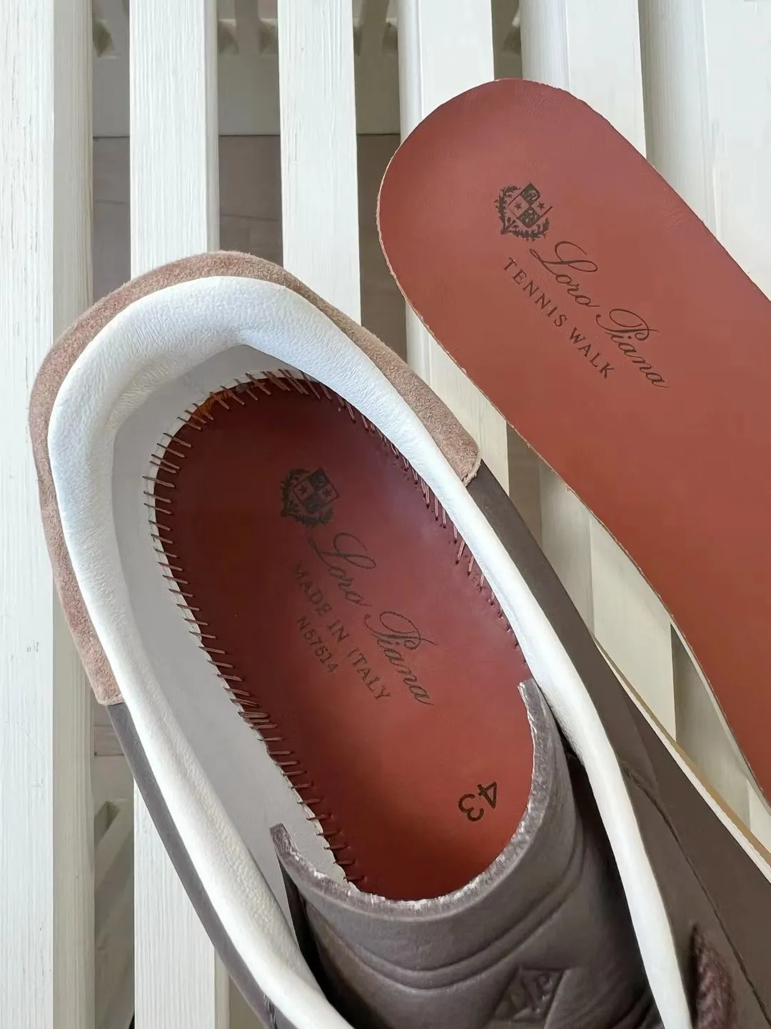 LORO PIANA Мужские кеды Tennis Walk