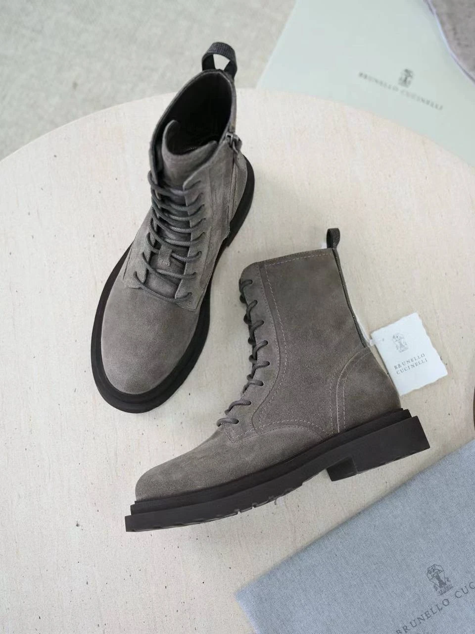 BRUNELLO CUCINELLI Женские ботинки 