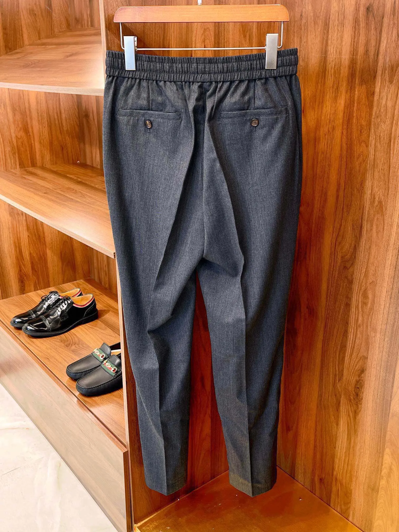 CHRISTIAN DIOR Мужские брюки из шерсти CHRISTIAN DIOR Мужские брюки из шерсти