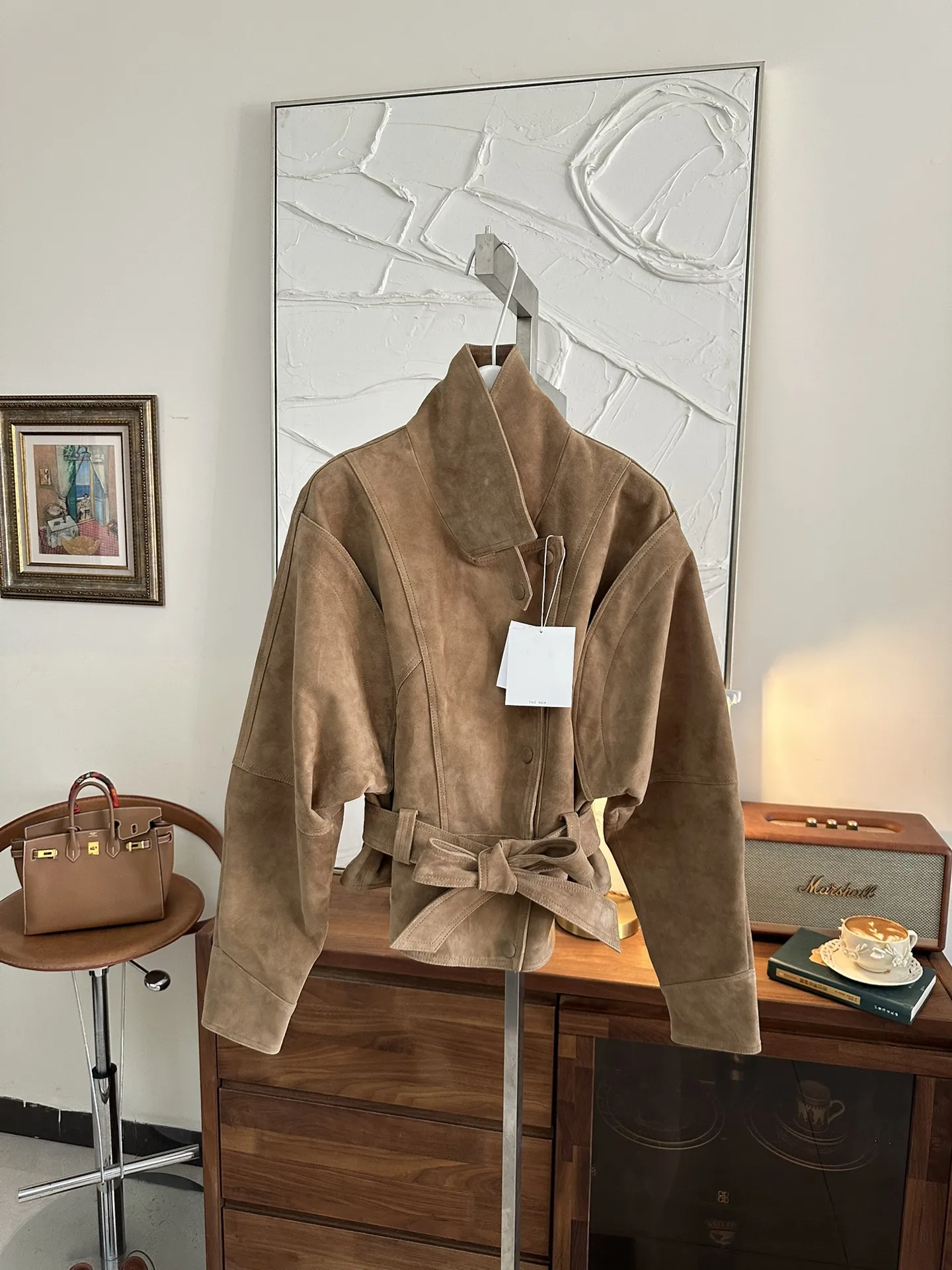 THE ROW Женский жакет из замши