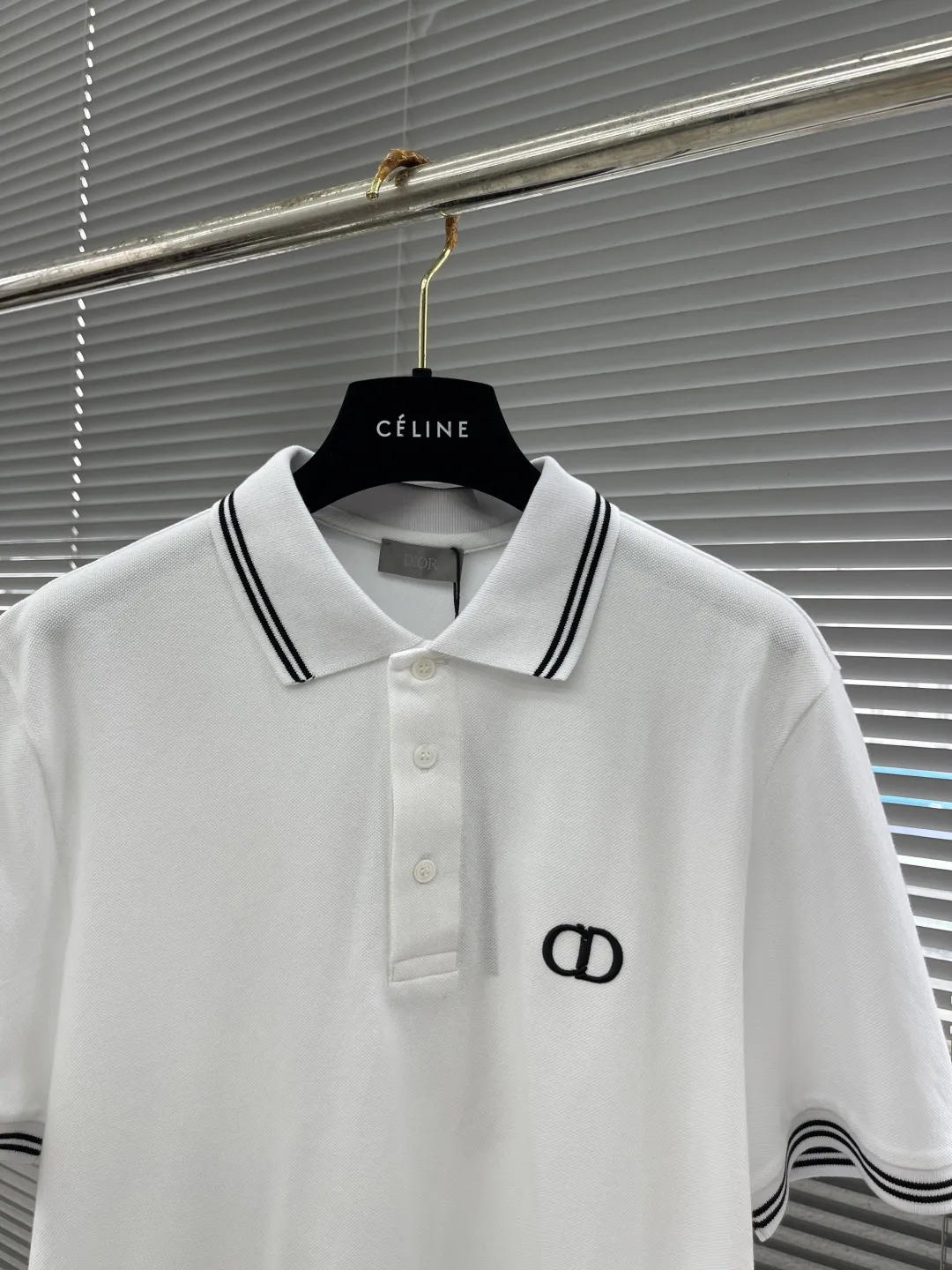 DIOR Мужская футболка-поло DIOR Мужская футболка-поло