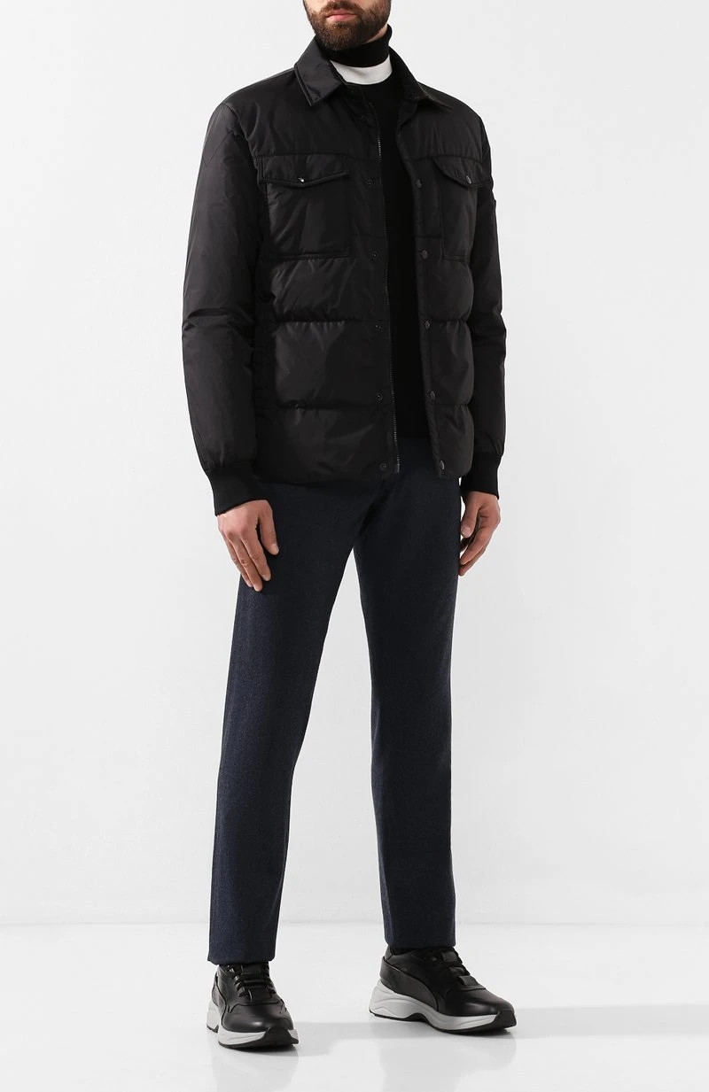 MONCLER Мужской вельветовый пуховик Legh