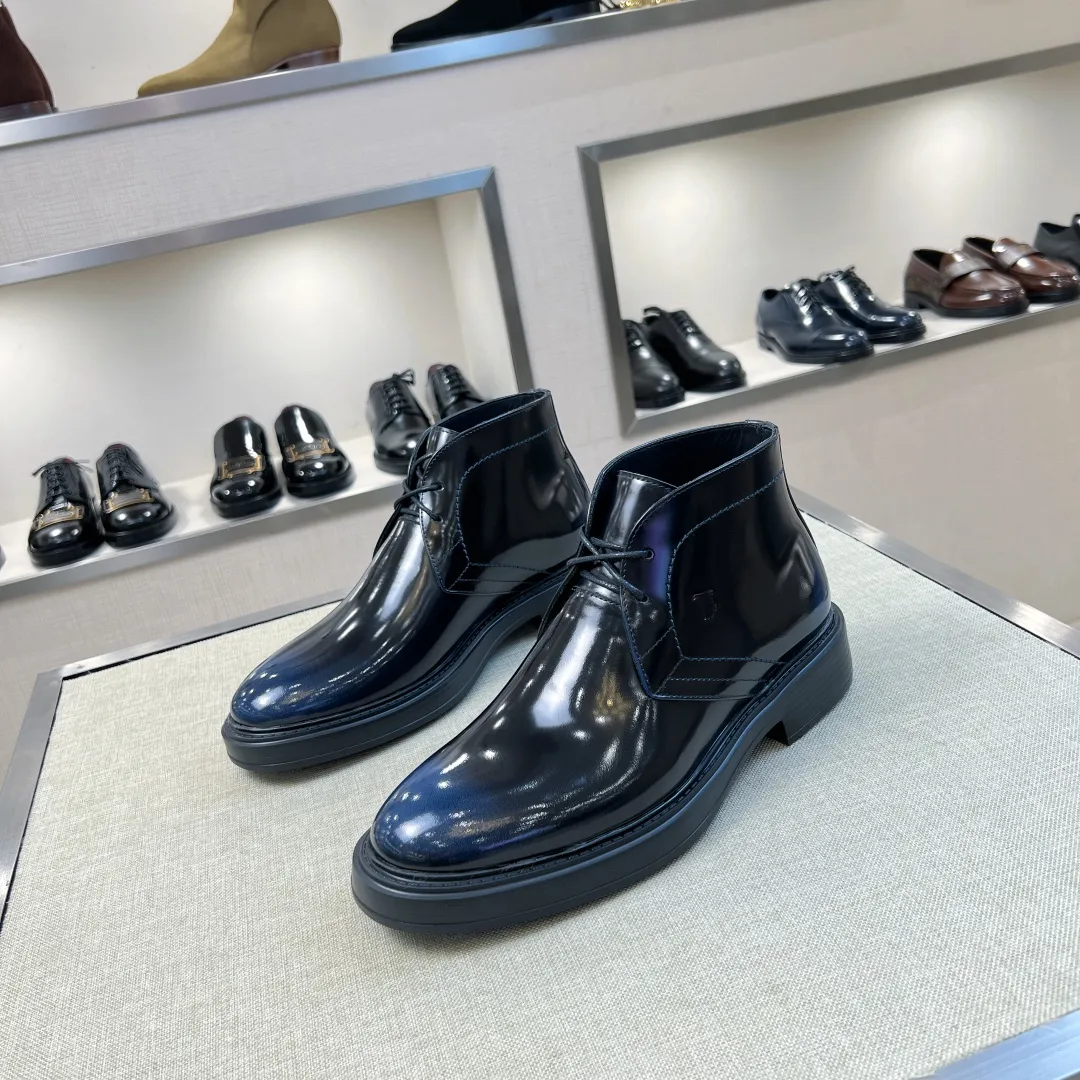 TOD'S Мужские лакированные ботинки TOD'S Мужские лакированные ботинки