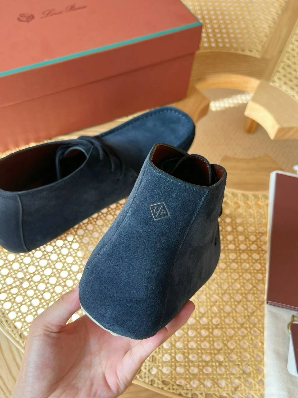 LORO PIANA Мужские ботинки 