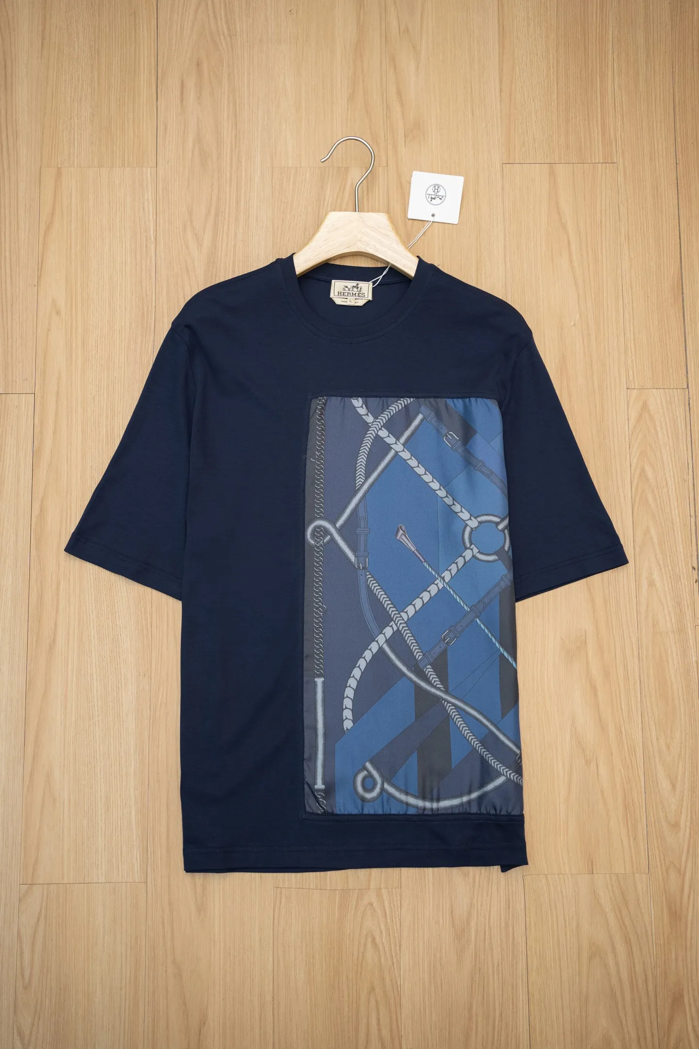 HERMES Женская футболка хлопок