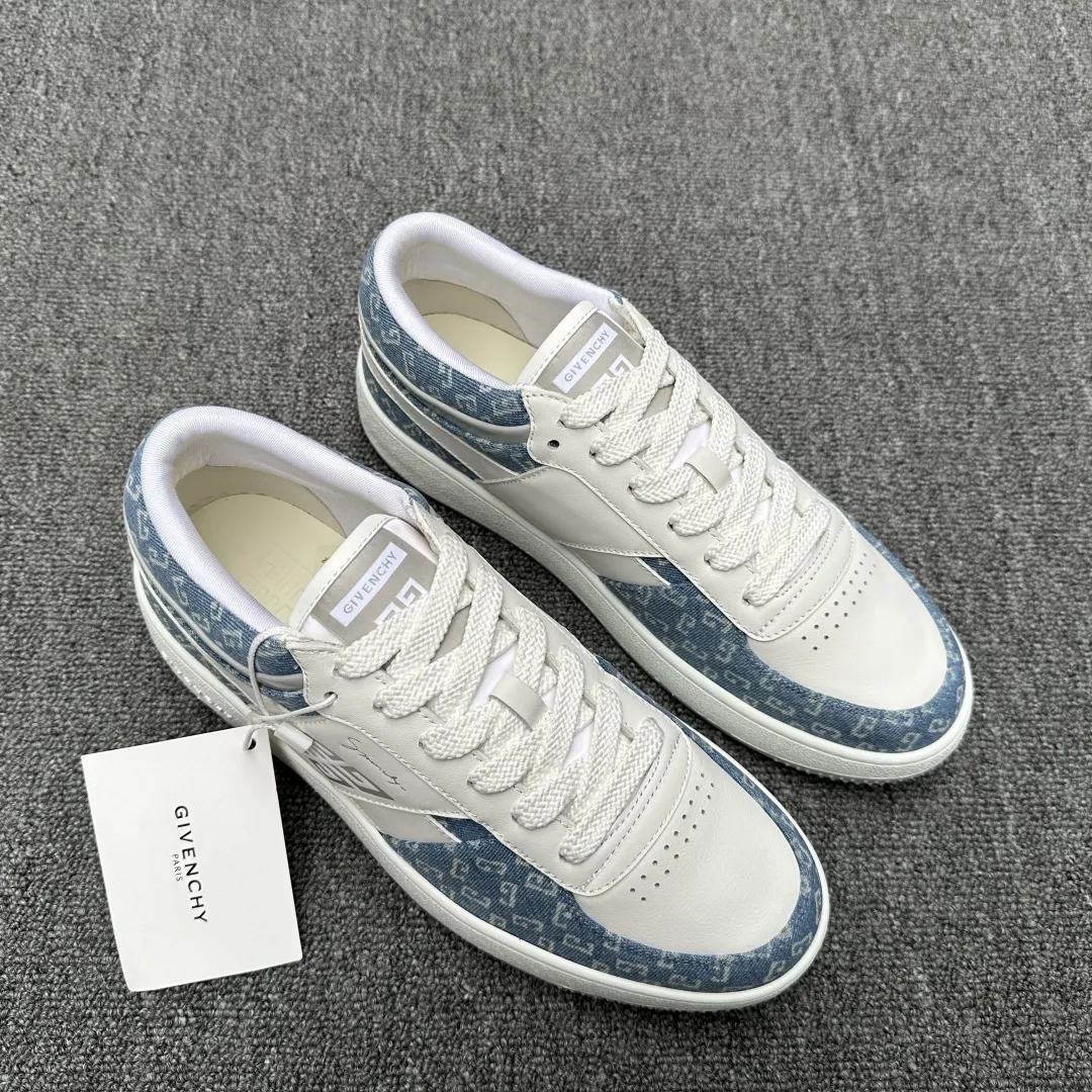 GIVENCHY Мужские кроссовки с фирменными узорами