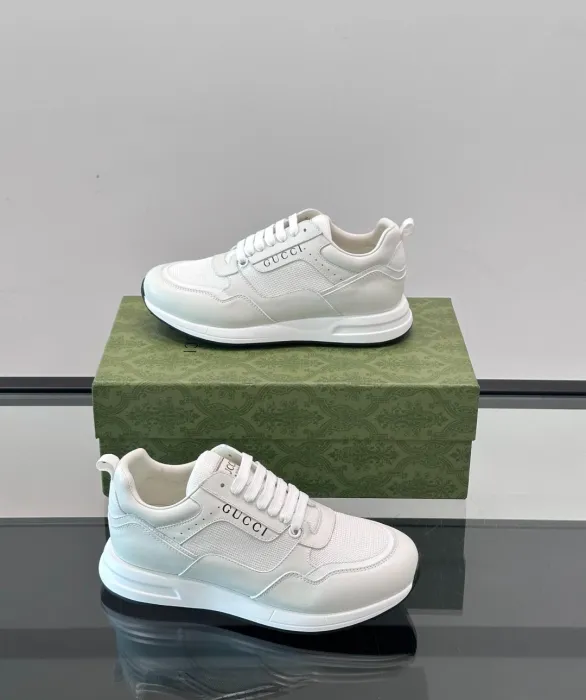 GUCCI Мужские кроссовки коровья кожа