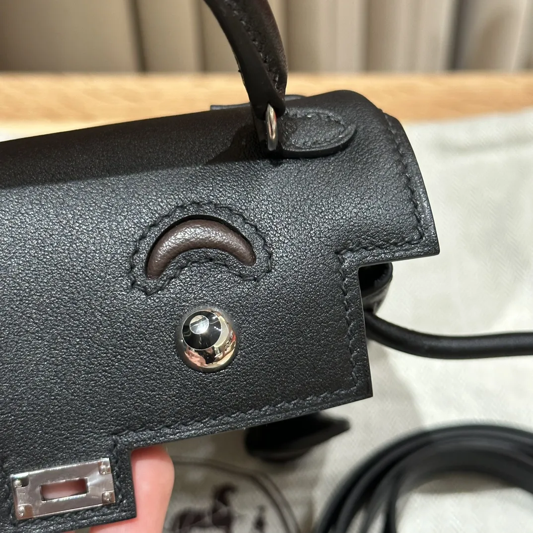 Hermes Женская сумка Kelly Doll 16 см Epsom Hermes Женская сумка Kelly Doll 16 см Epsom