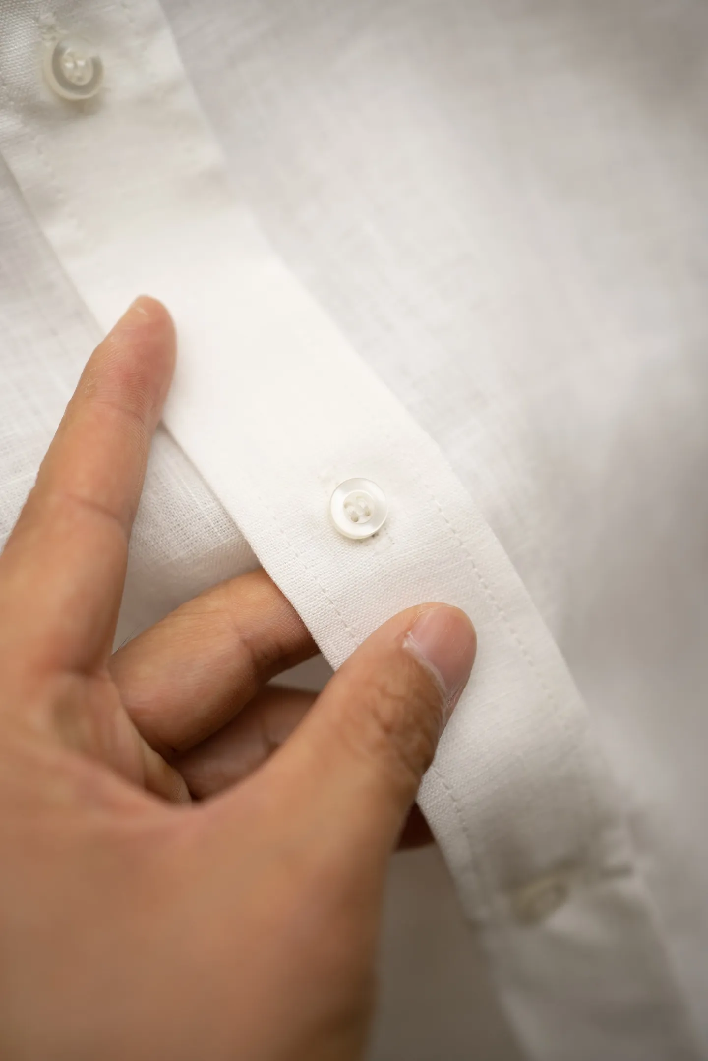 BRUNELLO CUCINELLI Мужская льняная рубашка