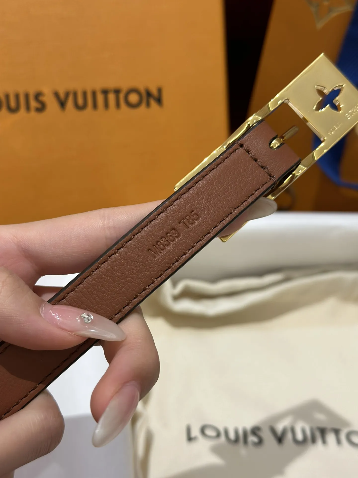LOUIS VUITTON Женский ремень Dauphine LOUIS VUITTON Женский ремень Dauphine