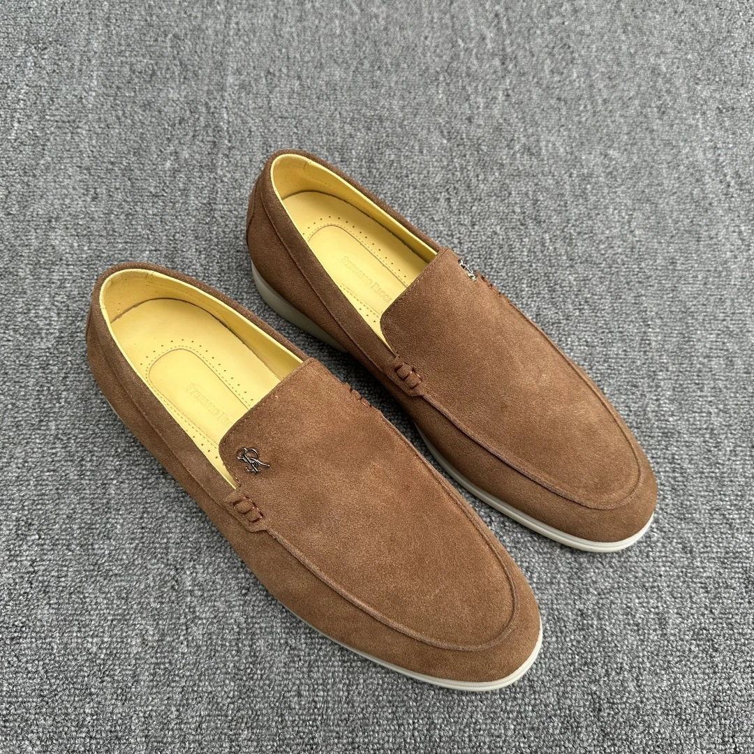 STEFANO RICCI Мужские лоферы из замши