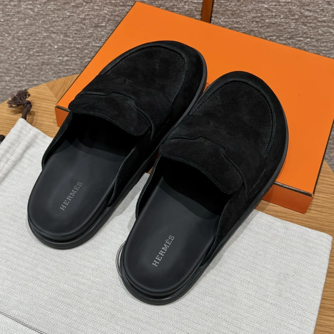 HERMES Мужские мюли Go