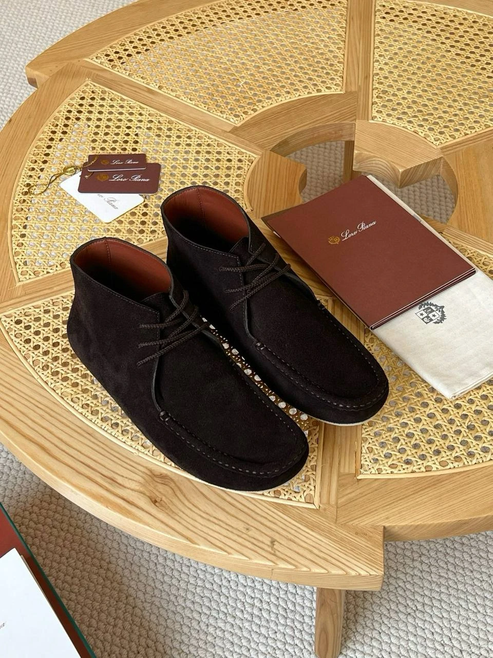 LORO PIANA Мужские ботинки 