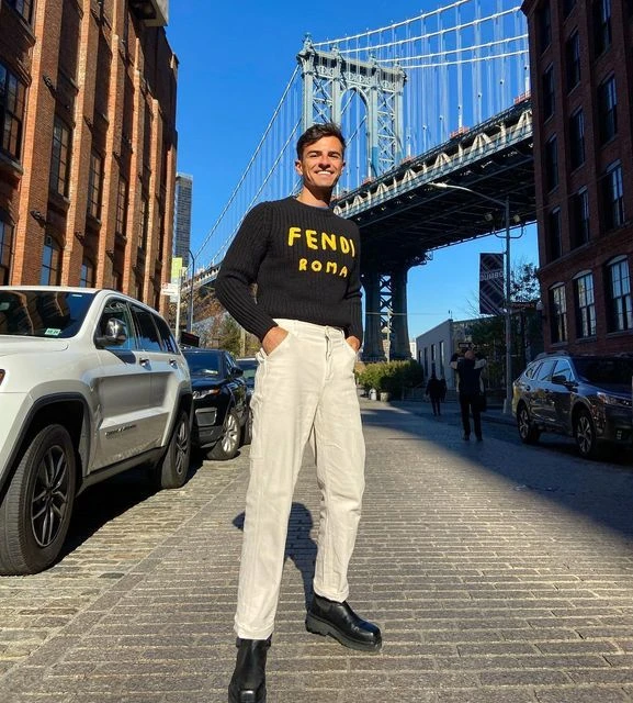 FENDI Мужской вязанный свитшот FENDI Мужской вязанный свитшот