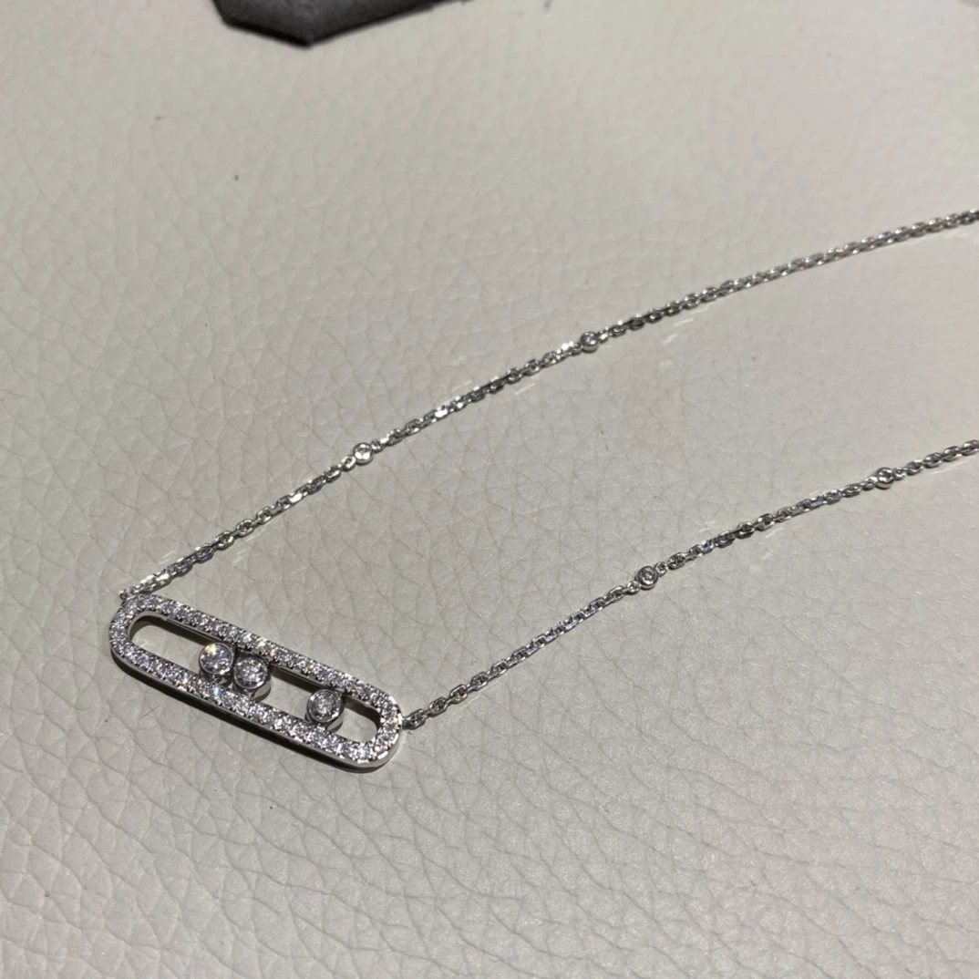 MESSIKA Колье Move из белого золота с бриллиантами MESSIKA Колье Move из белого золота с бриллиантами