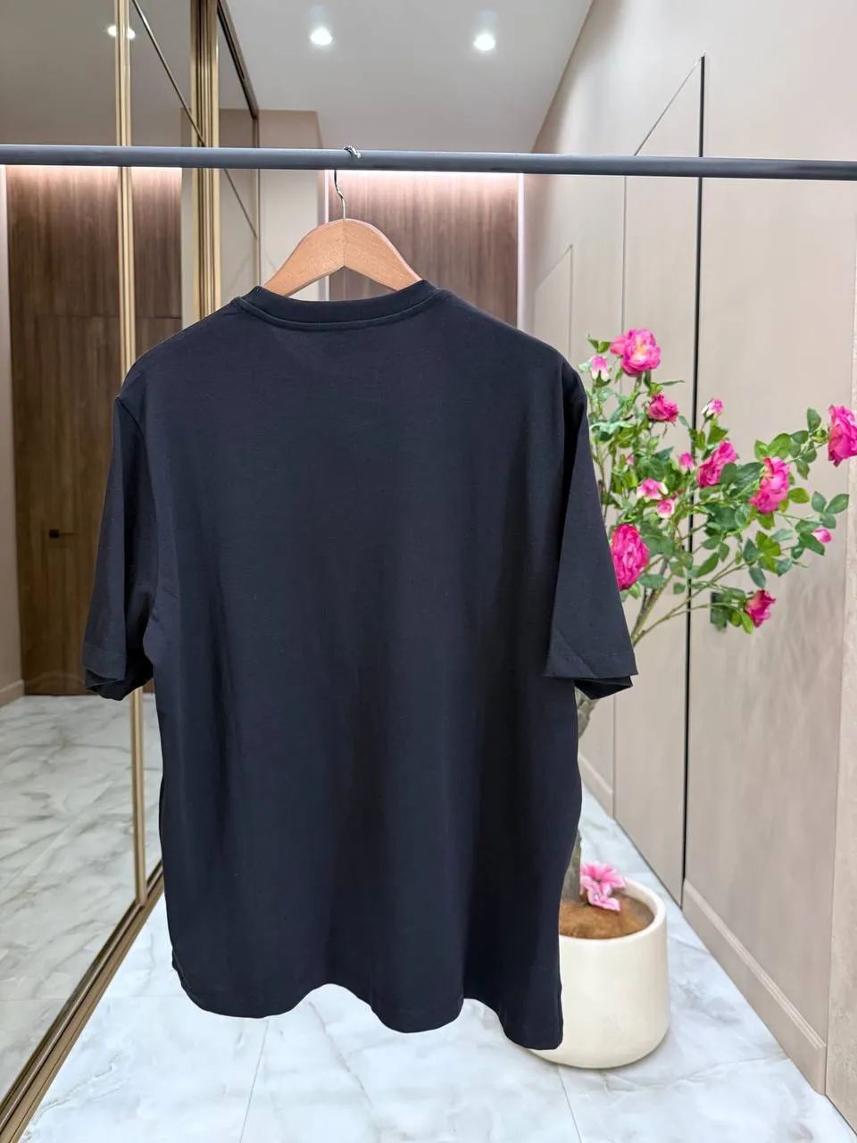 HERMES Мужская футболка с принтом HERMES Мужская футболка с принтом