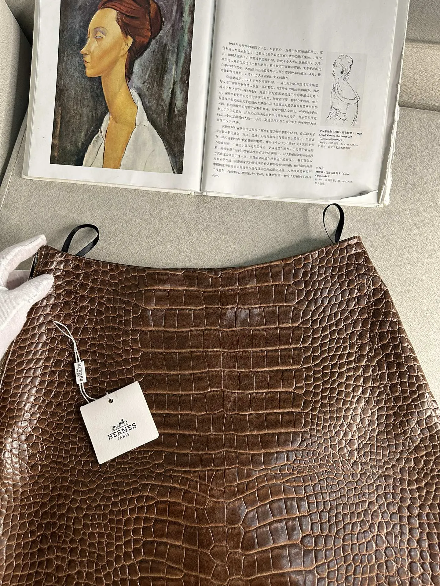 THE ROW Женская кожаная юбка