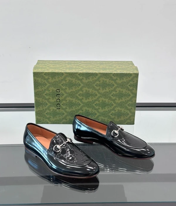 GUCCI Мужские лоферы воловья кожа