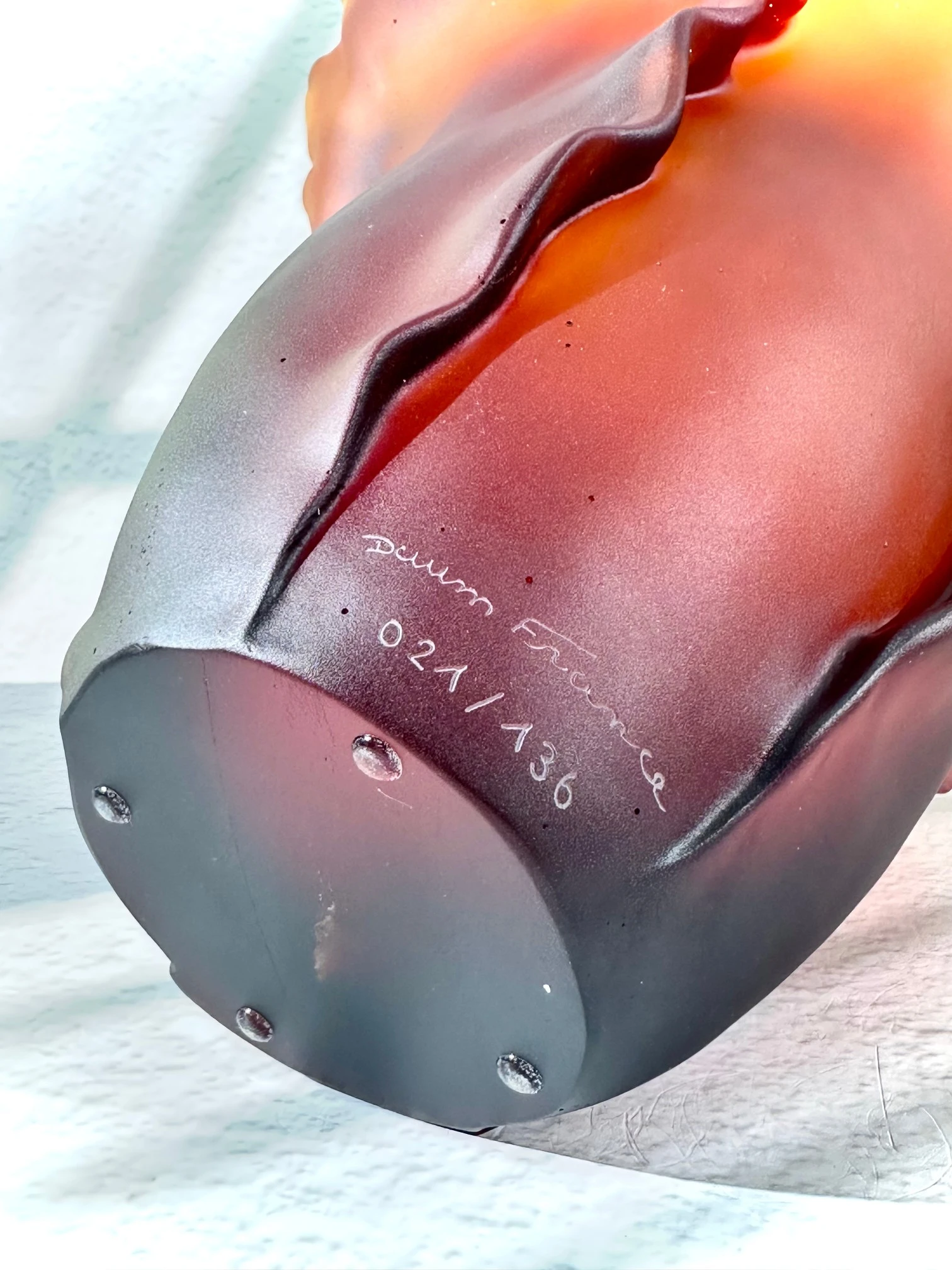 DAUM Ваза Coral Tulip