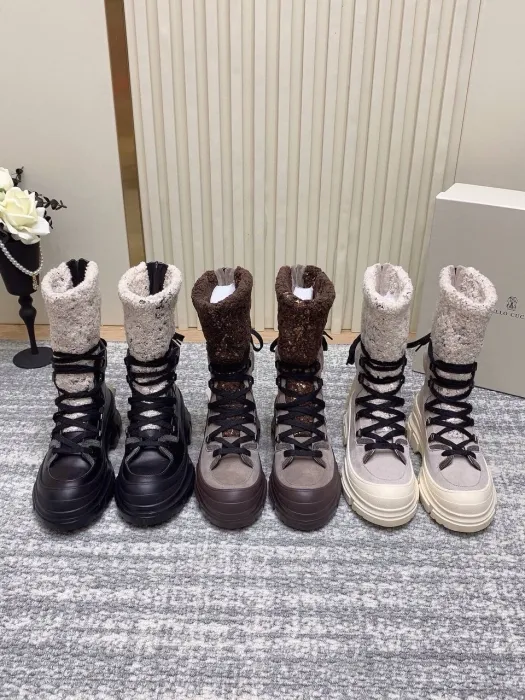 BRUNELLO CUCINELLI Женские ботинки