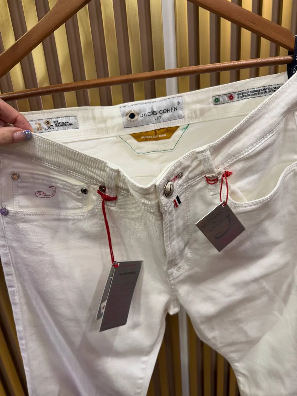 JACOB COHEN Мужские классические джинсы JACOB COHEN Мужские классические джинсы