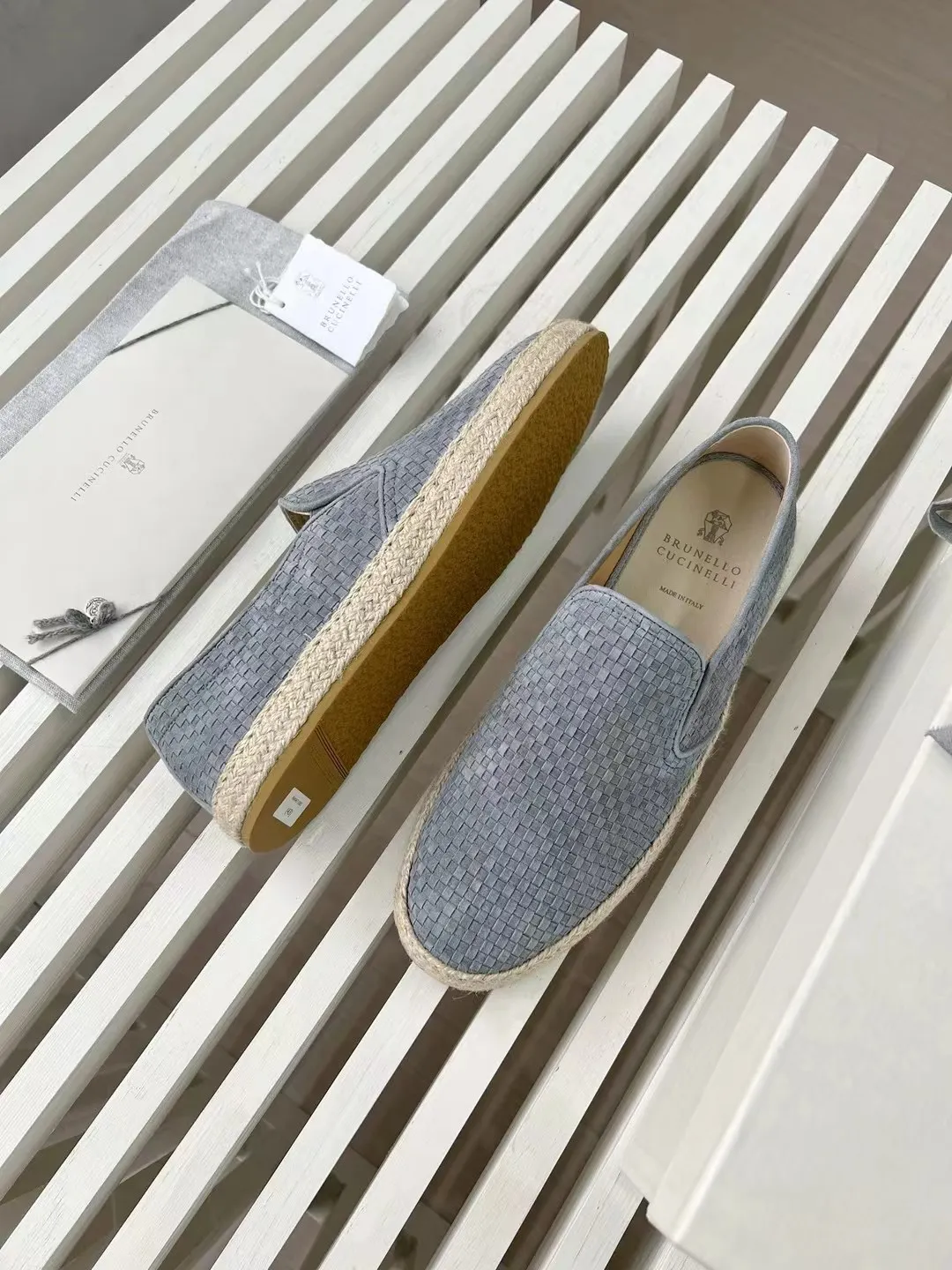 BRUNELLO CUCINELLI Мужские слипоны