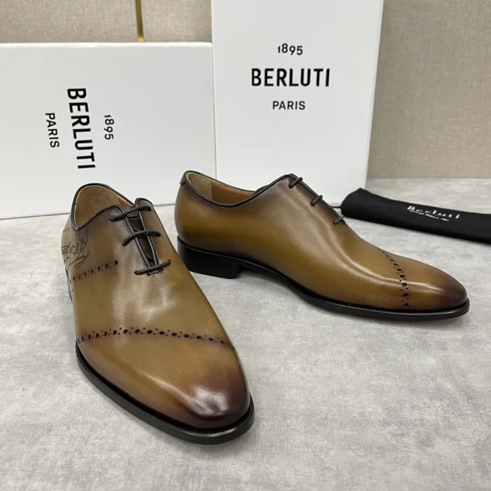 BERLUTI Мужские туфли из телячьей кожи