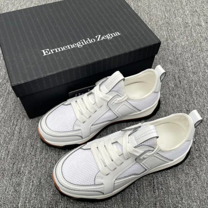 ZEGNA Мужские кроссовки телячья кожа