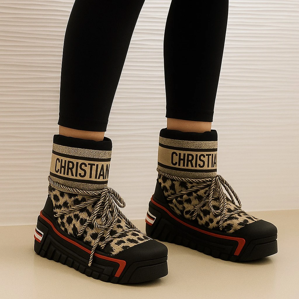 CHRISTIAN DIOR Женские ботинки луноходы CHRISTIAN DIOR Женские ботинки луноходы