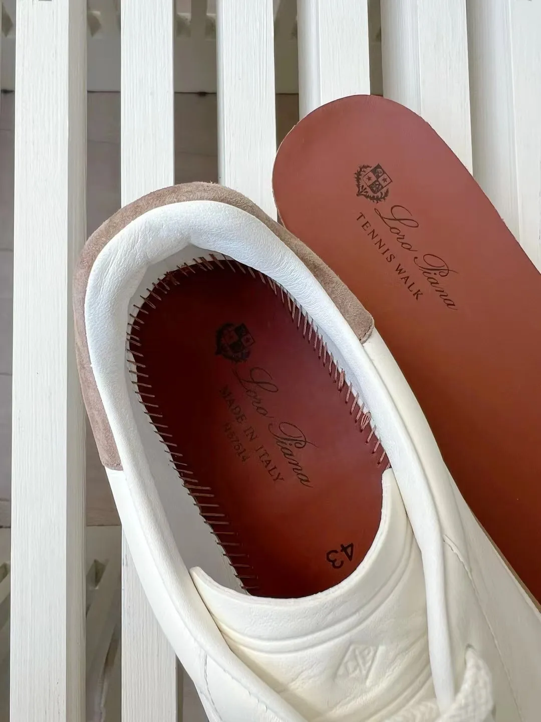 LORO PIANA Мужские кеды Tennis Walk LORO PIANA Мужские кеды Tennis Walk