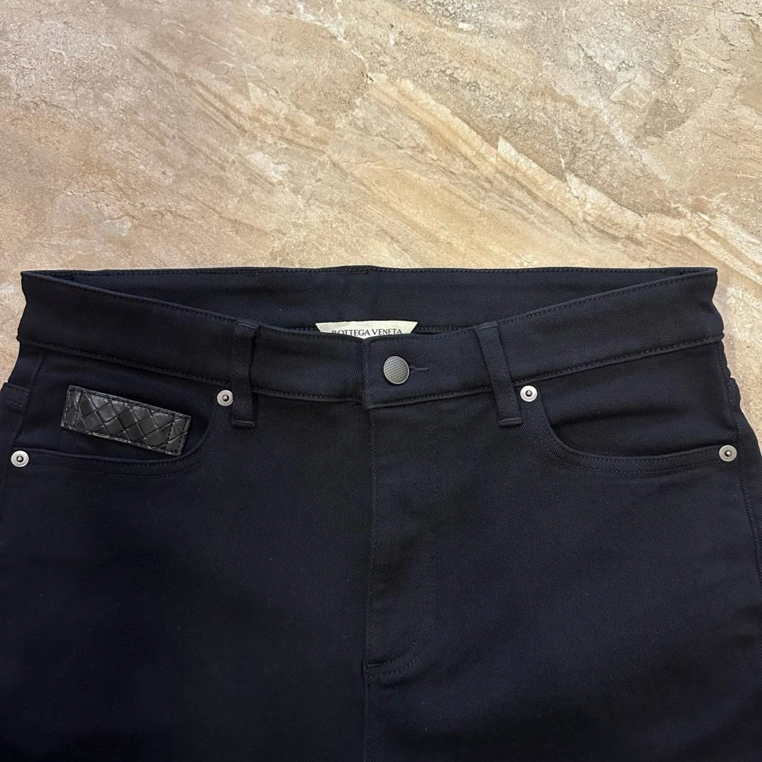 BOTTEGA VENETA Мужские джинсы Черные BOTTEGA VENETA Мужские джинсы Черные