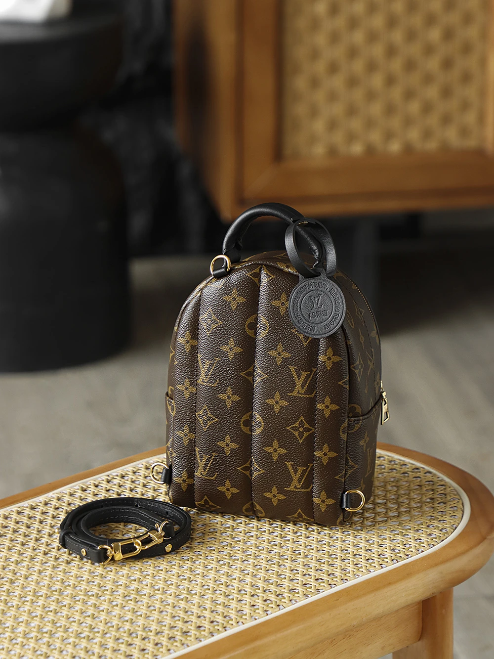 LOUIS VUITTON Женская Сумка рюкзак Palm Springs Mini M44873 LOUIS VUITTON Женская Сумка рюкзак Palm Springs Mini M44873