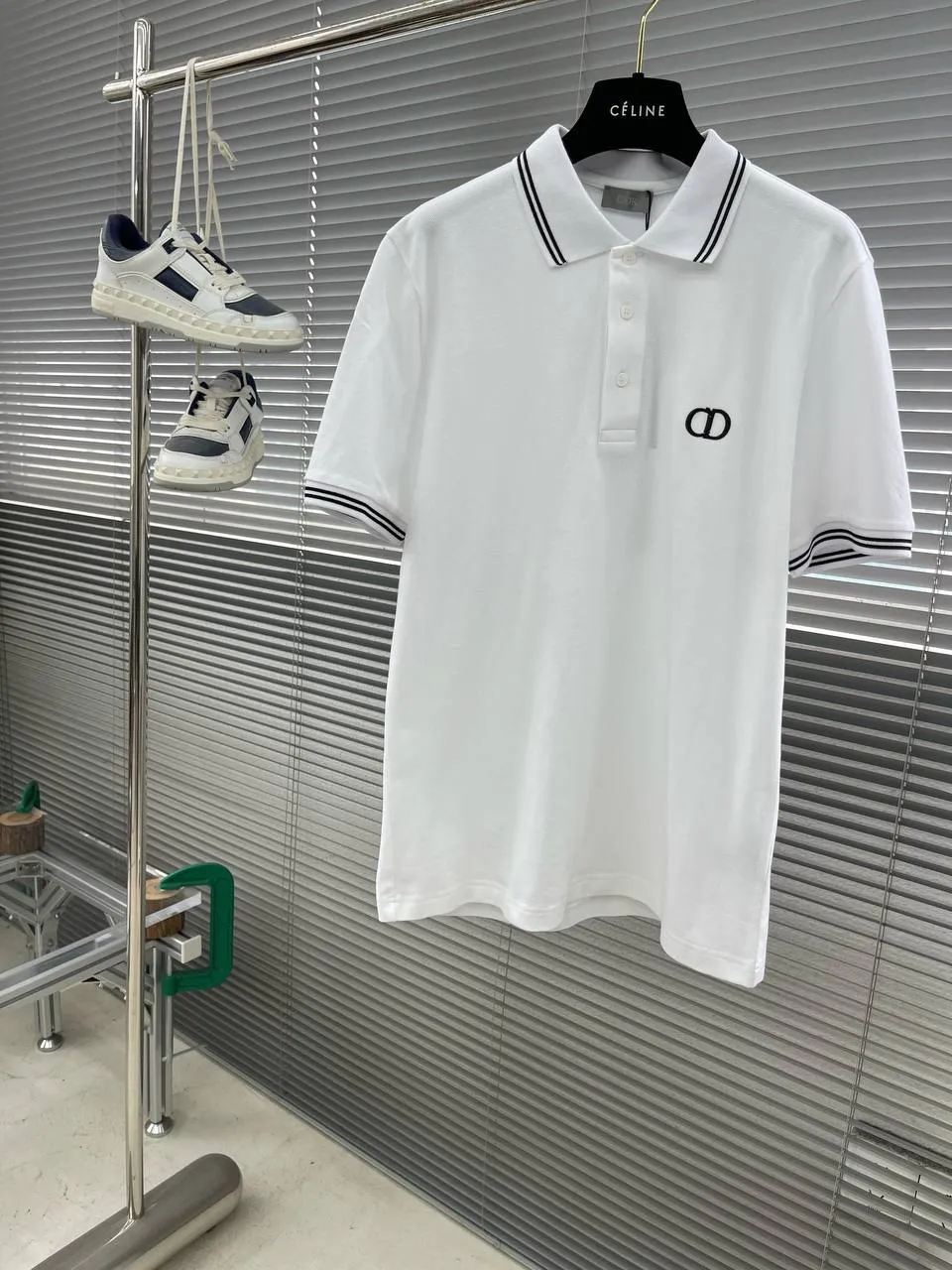 DIOR Мужская футболка-поло DIOR Мужская футболка-поло