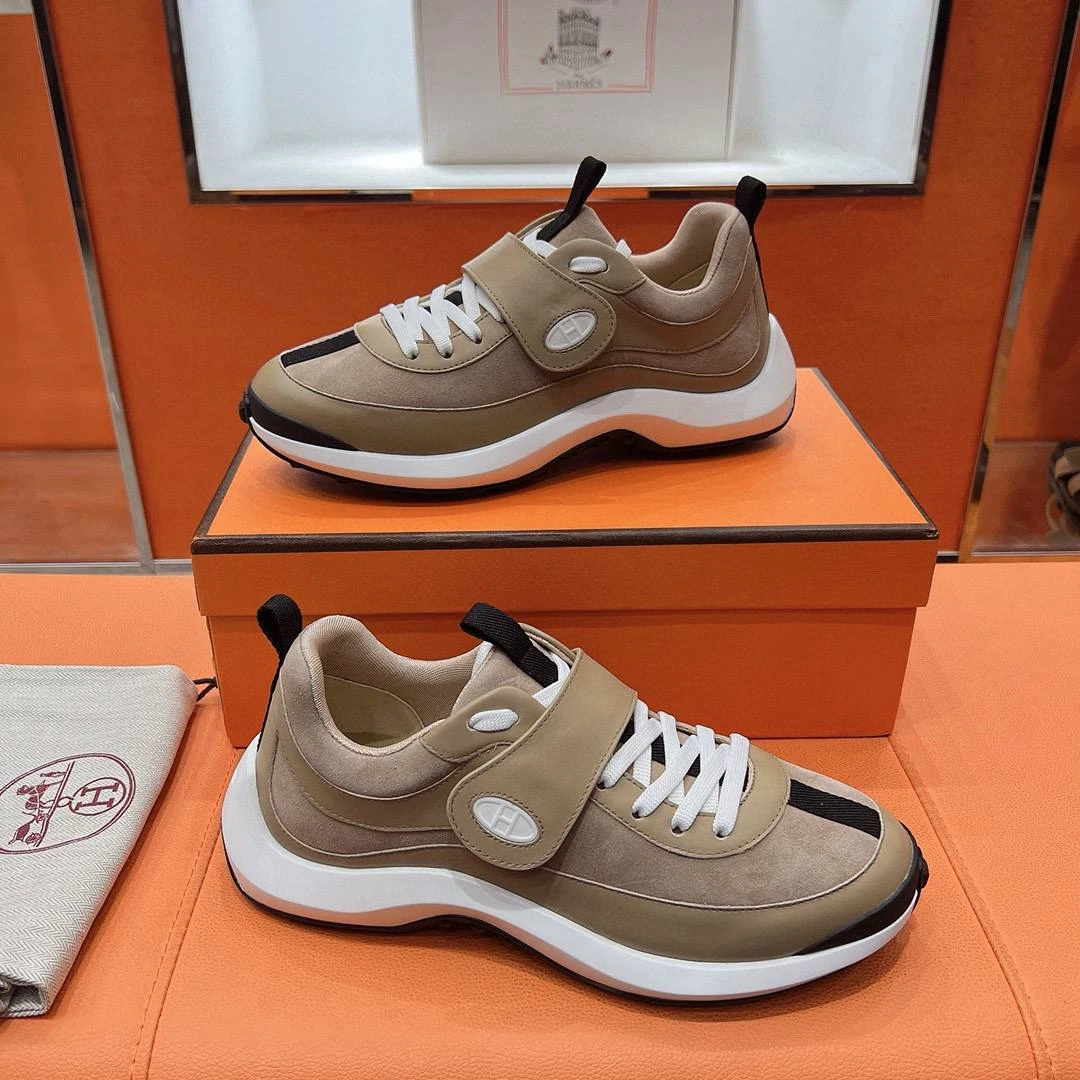 HERMES Мужские кроссовки HERMES Мужские кроссовки