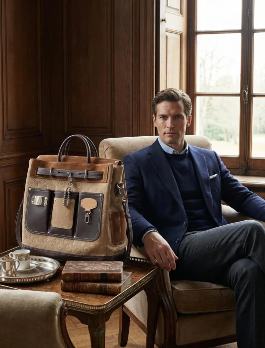 LOUIS VUITTON Мужская сумка Steamer 40